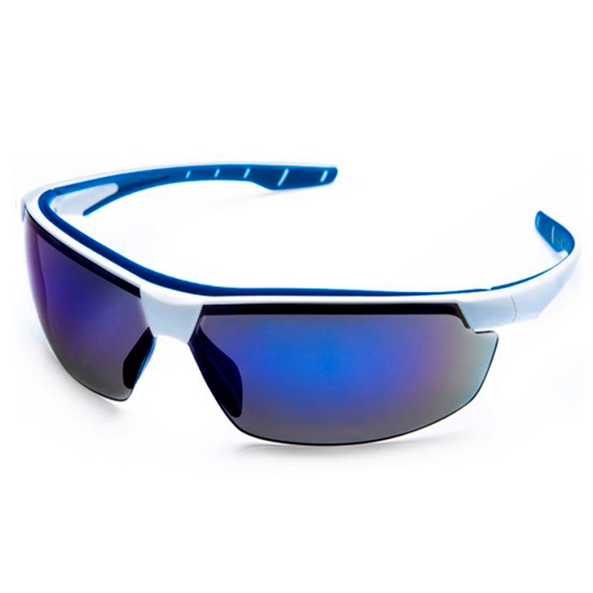 Óculos de Segurança Esportivo Neon Azul com Proteção UV AntiRisco e Antiembaçante - Steelflex